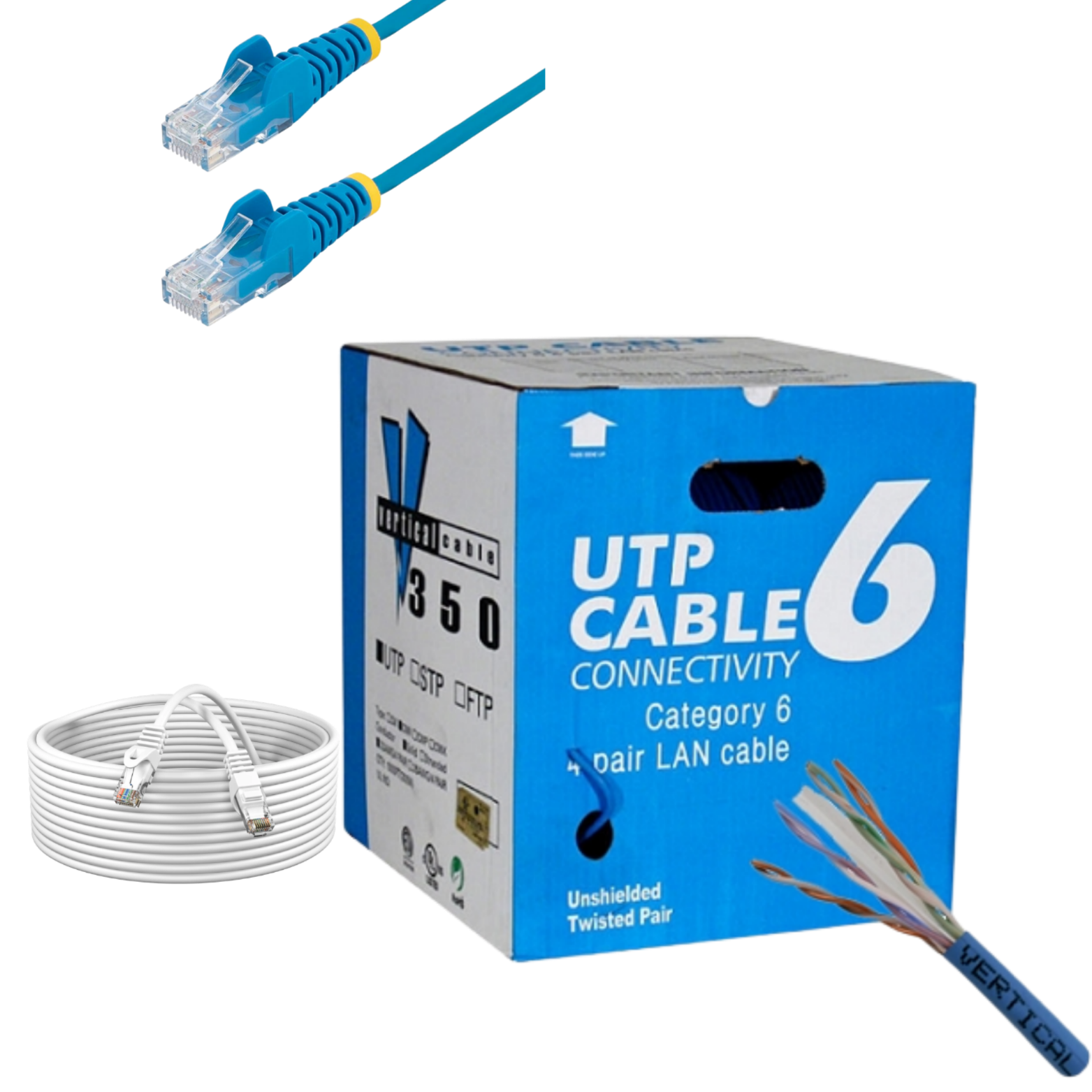 Network Cables (Cat5e, Cat6 & Cat6A)
